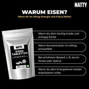 Eisen Tabletten - 500 Stück