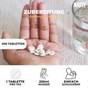 Zink Tabletten - 500 Stück
