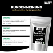 Zink Tabletten - 500 Stück