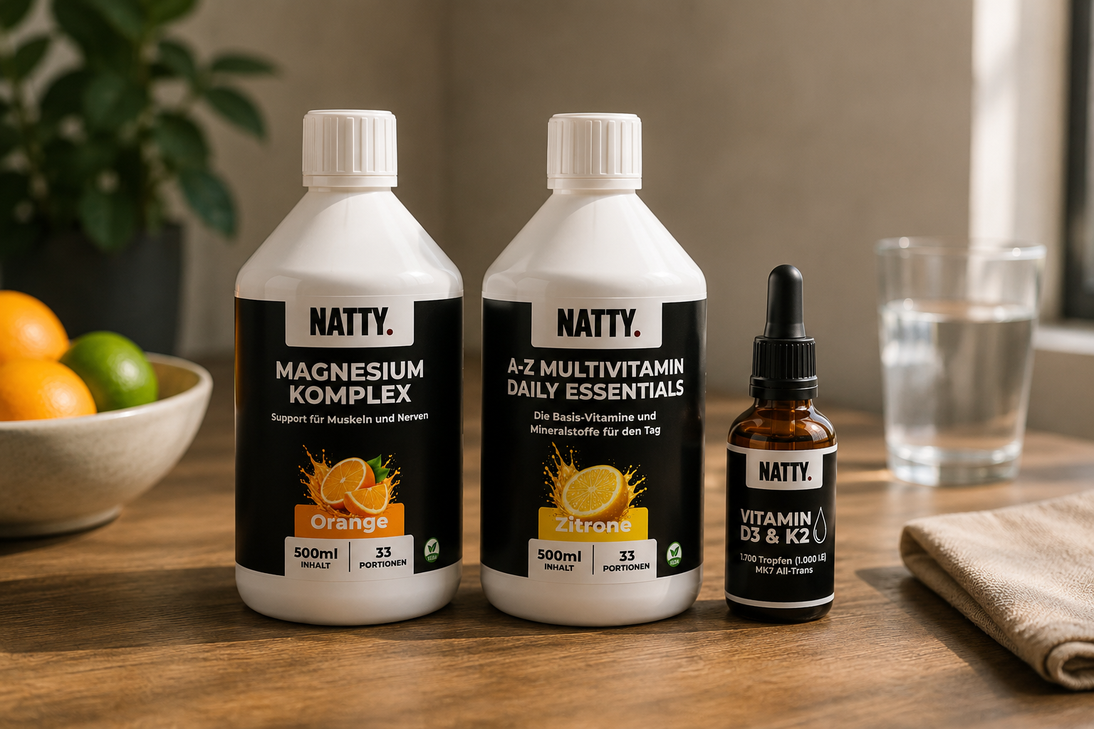 A-Z Daily Vitamin Bundle von NATTY Nutrition