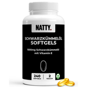 Schwarzkümmelöl Softgels - 240 Stück