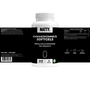 Schwarzkümmelöl Softgels - 240 Stück