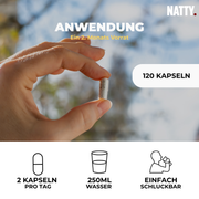 Apfelessig Kapseln - 120 vegane Kapseln