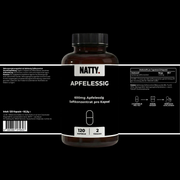 Apfelessig Kapseln - 120 vegane Kapseln