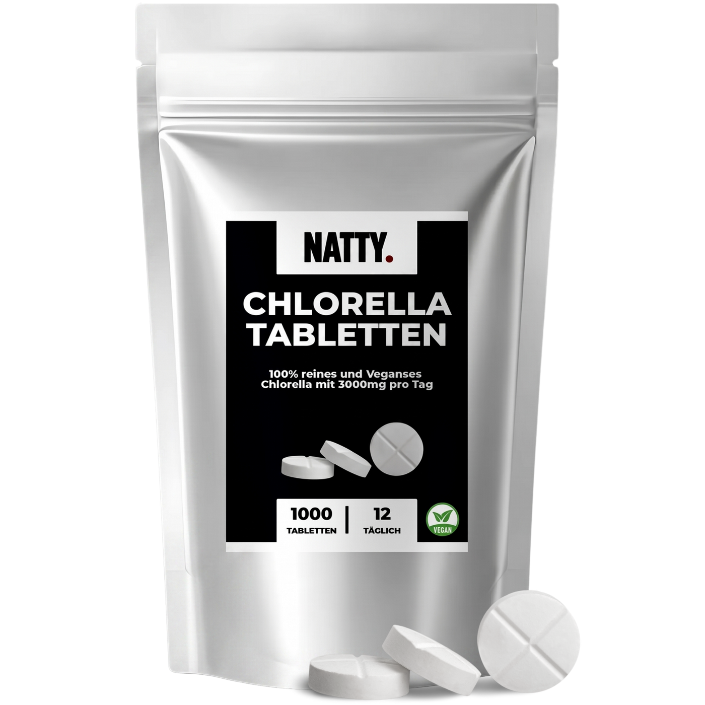 Chlorella Tabletten - 1000 Stück