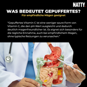 Gepuffertes Vitamin C 500mg - 240 Kapseln