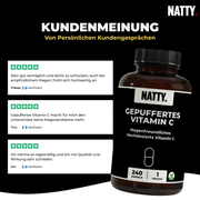 Gepuffertes Vitamin C 500mg - 240 Kapseln