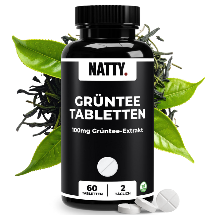 Grüntee Extrakt Tabletten - 60 Stück