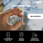 Grüntee Extrakt Kapseln - 180 Stück