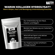 Kollagen Hydrolysat Pulver - 500g