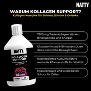 Kollagen Typ 1, 2 & 3 - 500ml