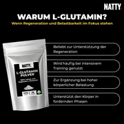 L Glutamin Pulver - 500g