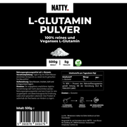 L Glutamin Pulver - 500g