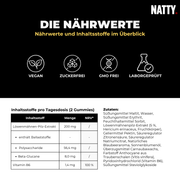 Löwenmähne Gummies - 60 Stück