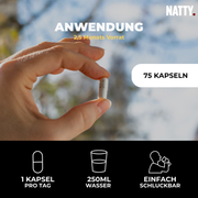 Melatonin Kapseln - 75 Stück