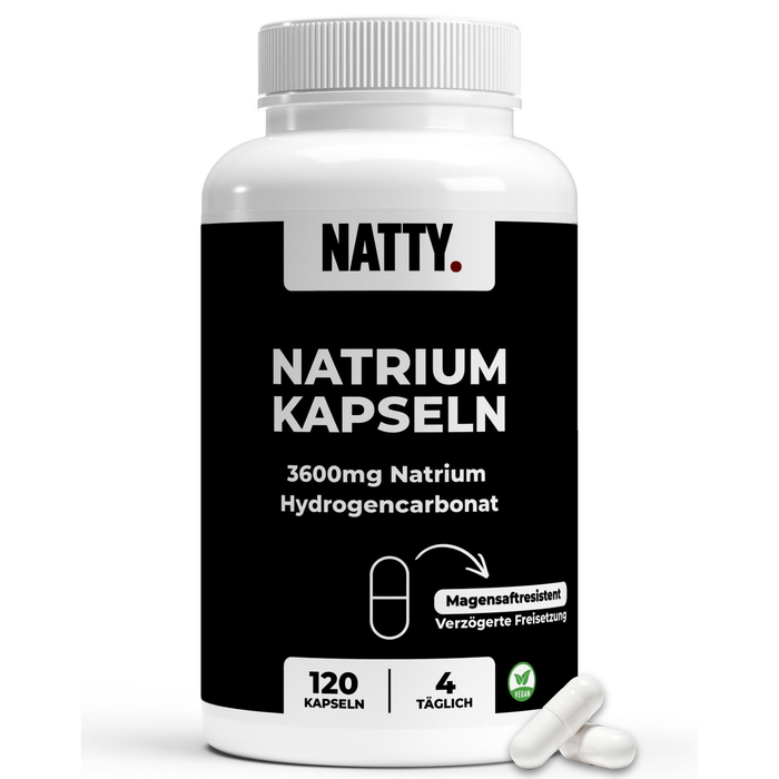 Natron Kapseln (magensaftresistent) - 120 Stück