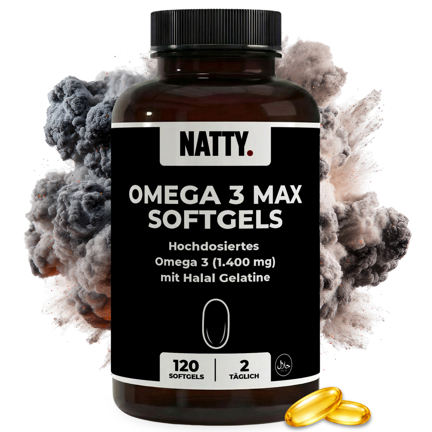 Omega 3 Kapseln 1400mg - 120 Softgels