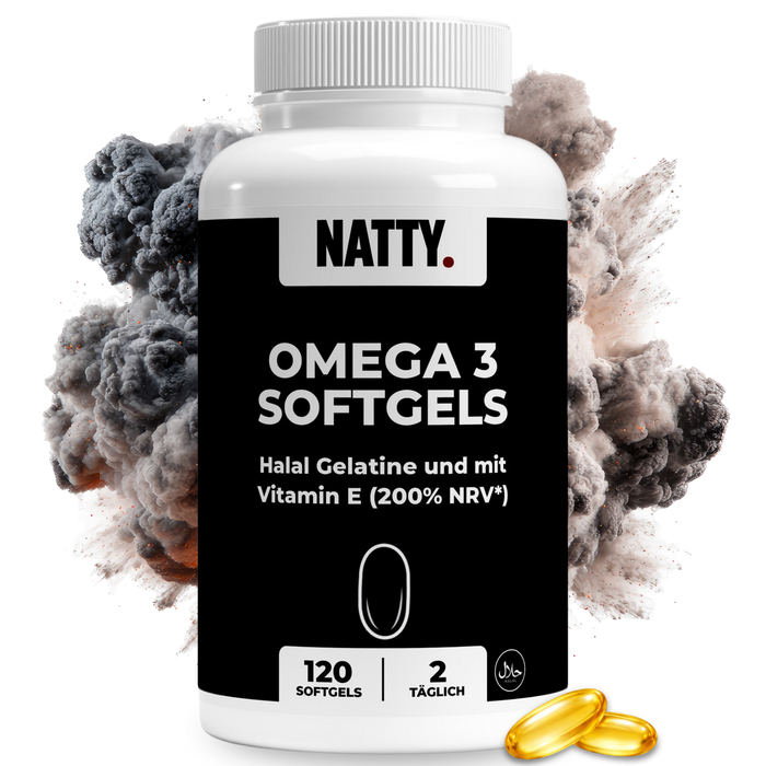 Omega 3 Kapseln 600mg - 120 Softgels