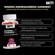 Ashwagandha Gummies (hochdosiert) - 60 Stück