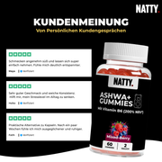 Ashwagandha Gummies (hochdosiert) - 60 Stück