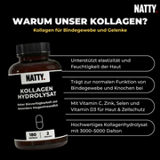 Kollagenhydrolysat Kapseln - 180 Stück