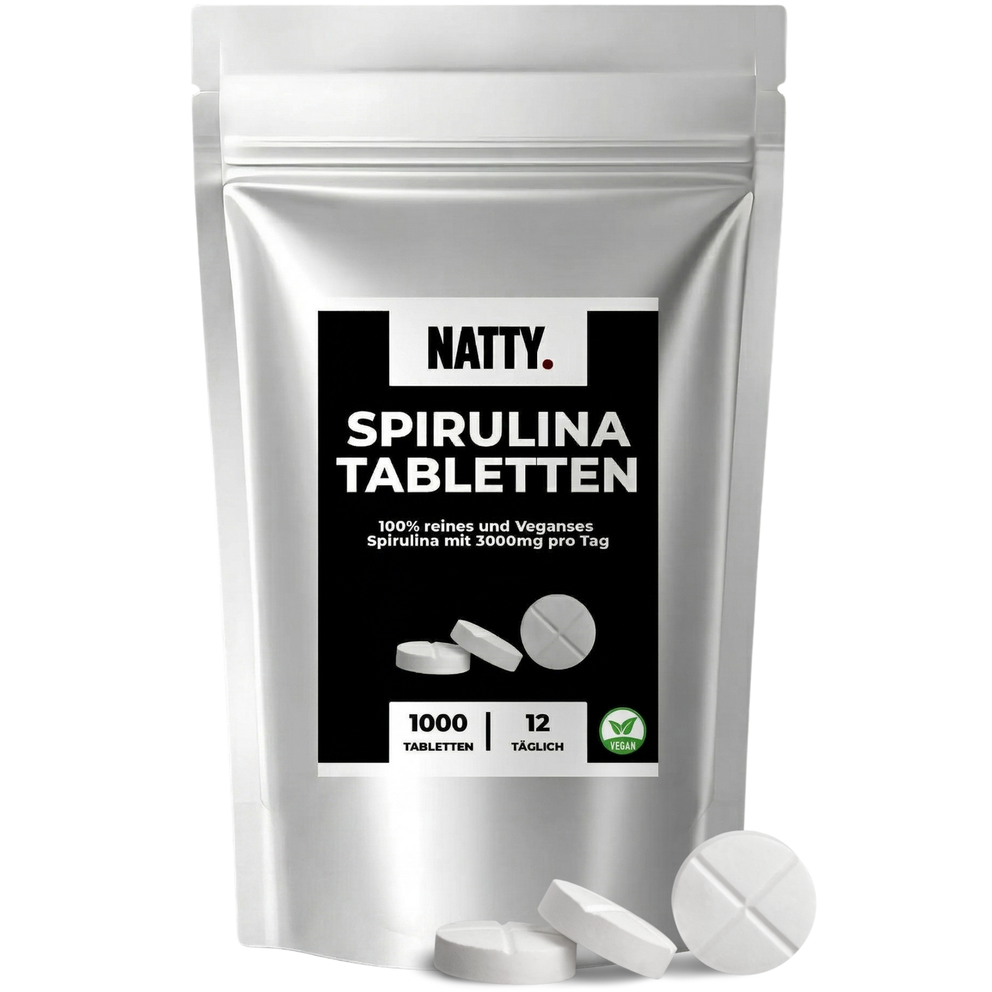 Spirulina Tabletten - 1000 Stück