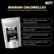 Spirulina Tabletten - 1000 Stück