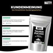 Taurin Pulver - 500g