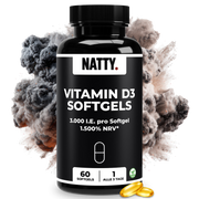 Vitamin D3 3000 IE Softgels - 60 Stück