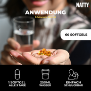 Vitamin D3 3000 IE Softgels - 60 Stück