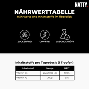 Vitamin D3 + K2 Tropfen